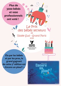 Couverture de Gagnant du Grand prix des bébés lecteurs 2025